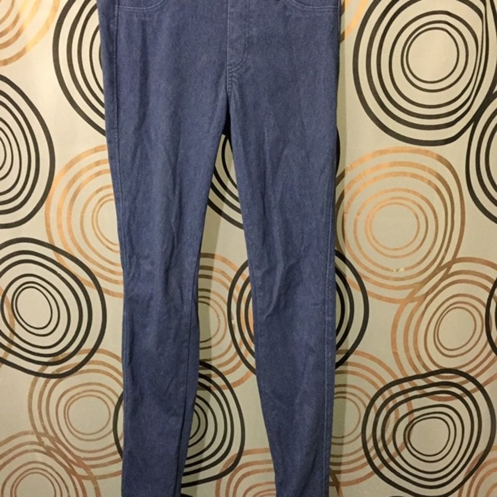🔥5/$25 Uniqlo Denim-Look Leggings Sz S (26/27)